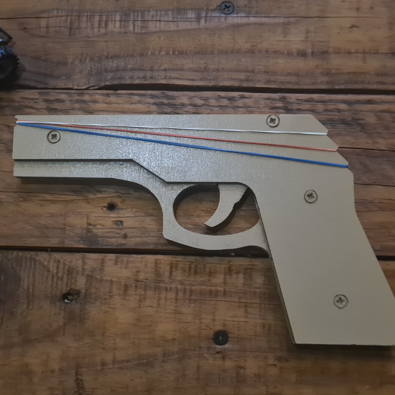 Elastic Band Gun